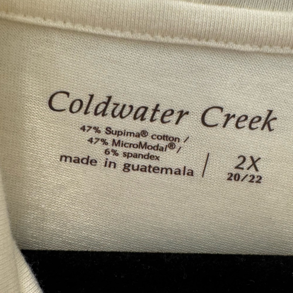 NWT - Coldwater Creek lightweight turtleneck long sleeve top - Picture 2 of 6